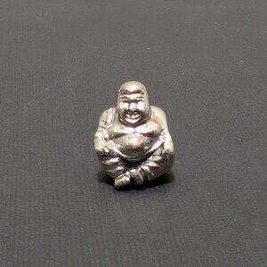 Pandora Women's Retired Sterling‎ Silver Smiling Buddha Charm